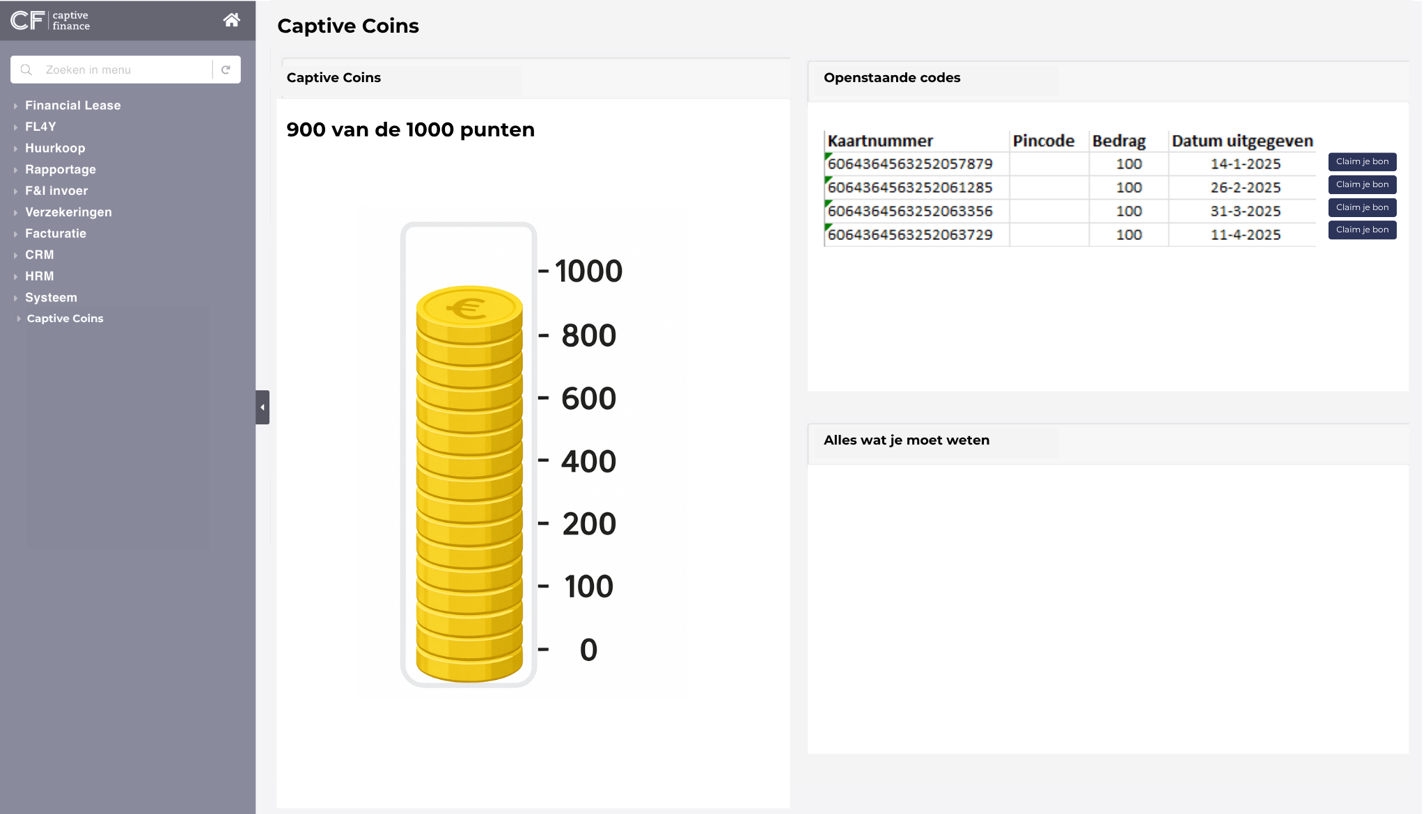 Captive Coins
